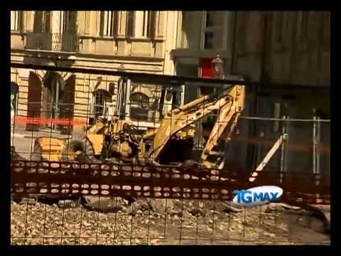 Vasto: cautela nei lavori in piazza Rossetti