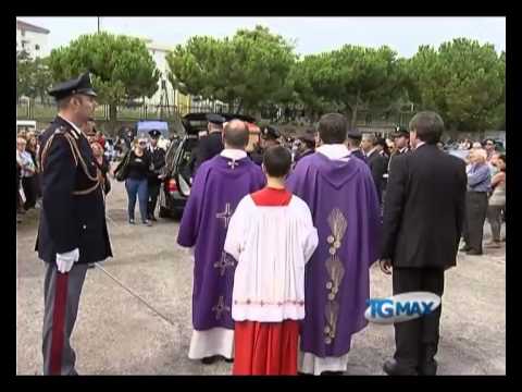 Vasto, i funerali del Poliziotto morto A14