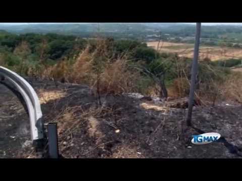 Vasto, incendi sulla costa
