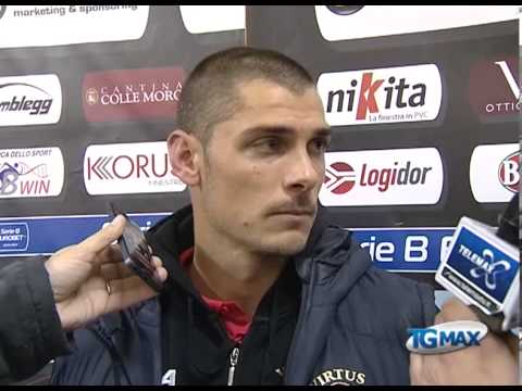 Virtus-Palermo 1-1, parla Manuel Turchi