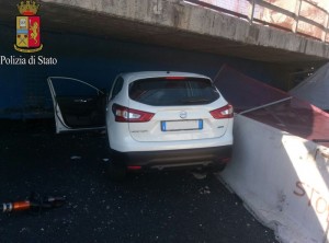 Crolla cavalcavia su A14, morti marito e moglie di Spinetoli