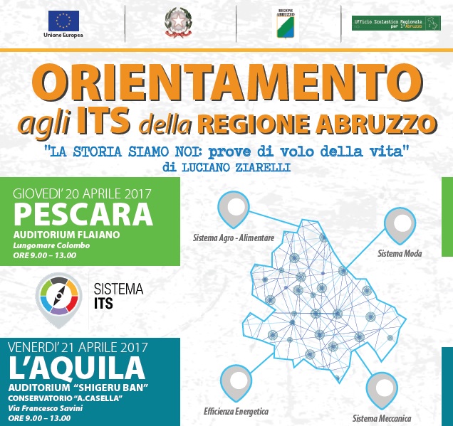 Studenti agli incontri di orientamento degli istituti tecnici superiori abruzzesi, a Pescara e a L’Aquila