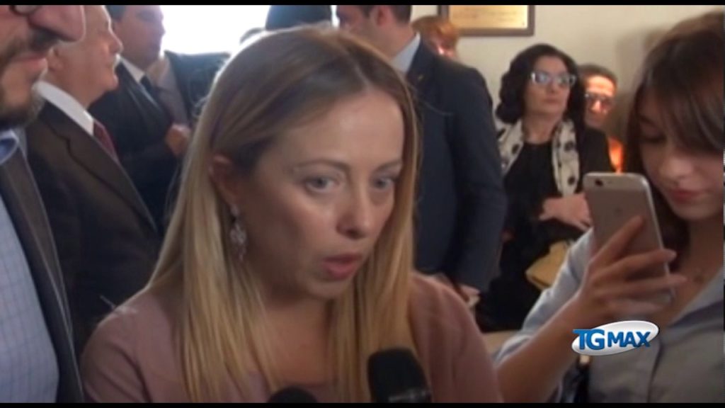 Giorgia Meloni a L’Aquila per sostenere Pierluigi Biondi, la città ha bisogno di un sindaco come lui
