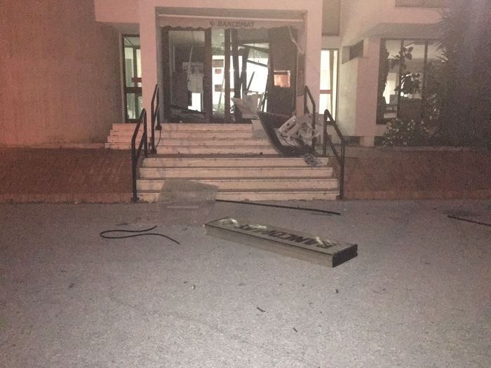 Assalto con esplosione a bancomat, colpita filiale ex Tercas di Garrufo di Sant’Omero