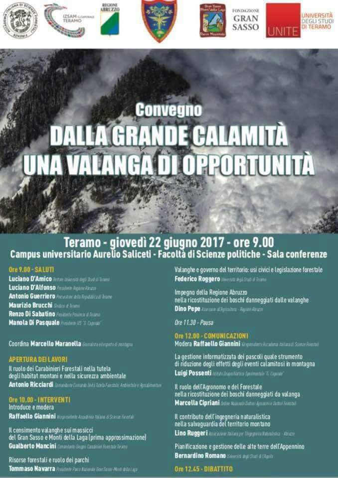 Dalla grande calamità una valanga di opportunità, scoppia la protesta e l’università annulla il convegno