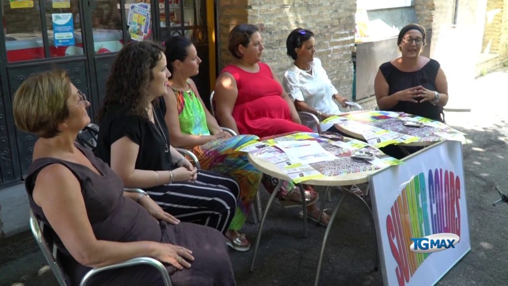 Un abbraccio colorato per i bambini nell’ex piazza della Vittoria a Lanciano per Summer Colors
