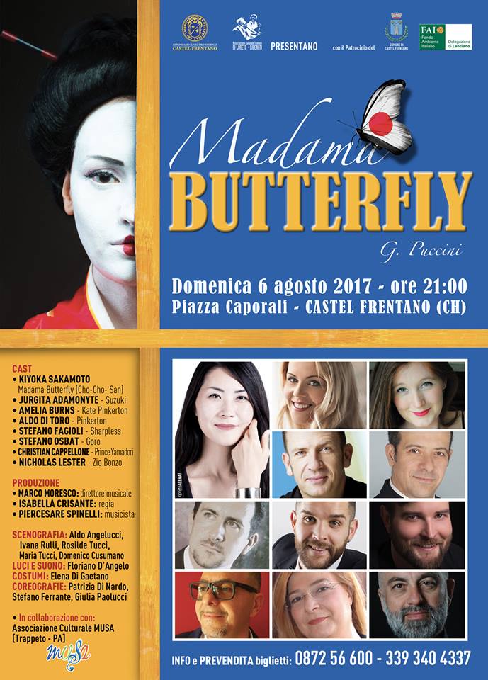 Madama Butterfly in piazza a Castel Frentano