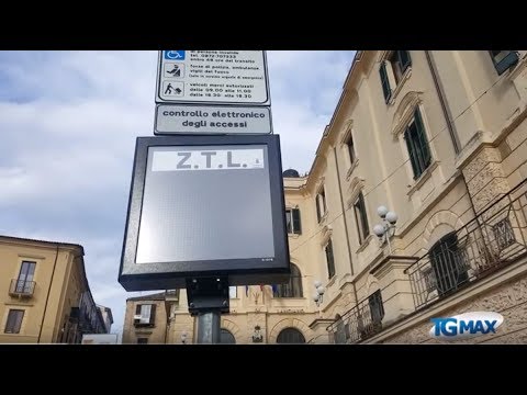 Lanciano, ecco i pannelli luminosi ai varchi della ZTL