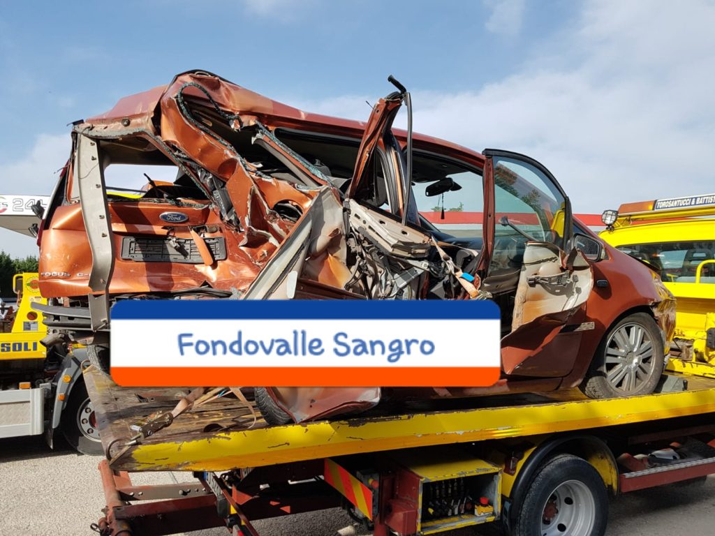 Incidente stradale sulla Fondovalle Sangro, tre feriti