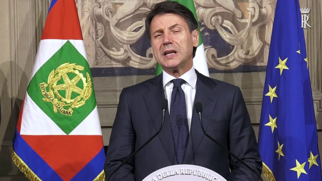 Conte annuncia la composizione del nuovo governo, venerdì 1 giugno il giuramento al Quirinale