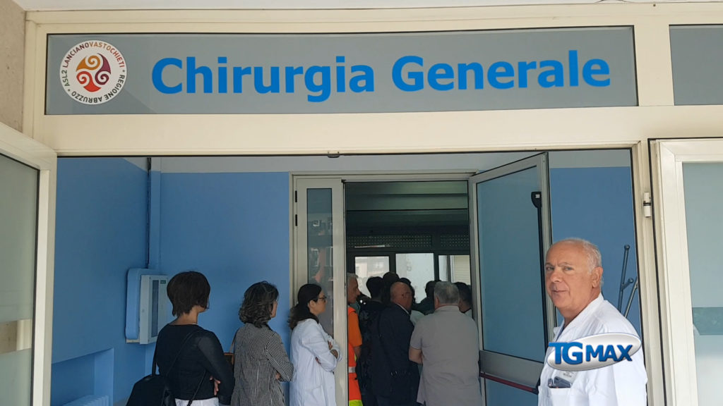 Lanciano: inaugurato il nuovo reparto di Chirurgia all’ospedale Renzetti con 23 posti letto