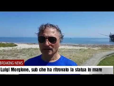 Riemerge il Cristo degli abissi, l’emozione del sub Luigi Morgione