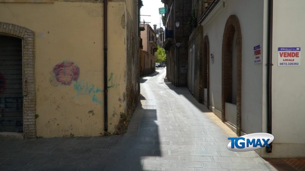 Lanciano: via Corsea a rischio crollo, chiusa al traffico