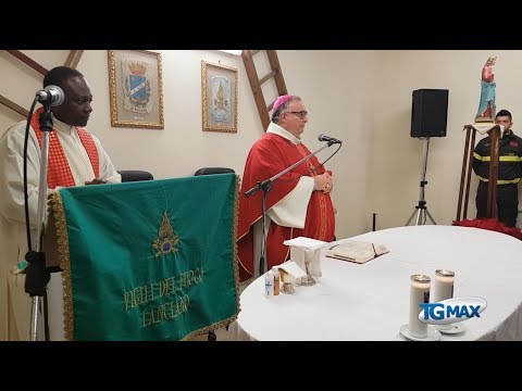 I vigili del fuoco di Lanciano celebrano la patrona Santa Barbara