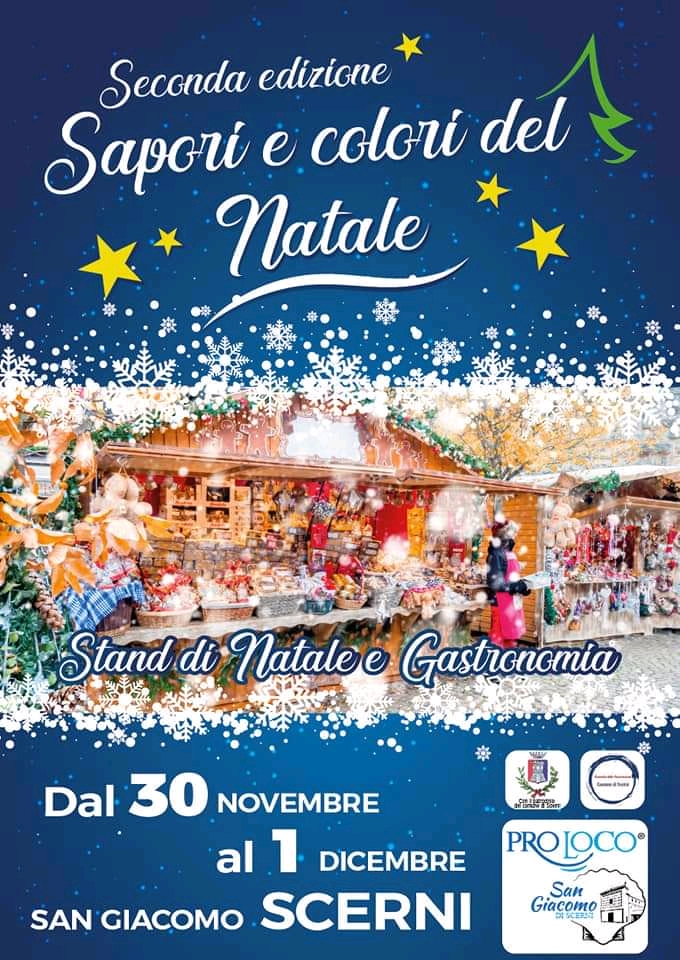 Scerni, tornano i mercatini natalizi di San Giacomo