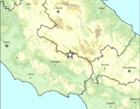 Balsorano, terremoto di magnitudo 4.4 tra L’Aquila e Frosinone