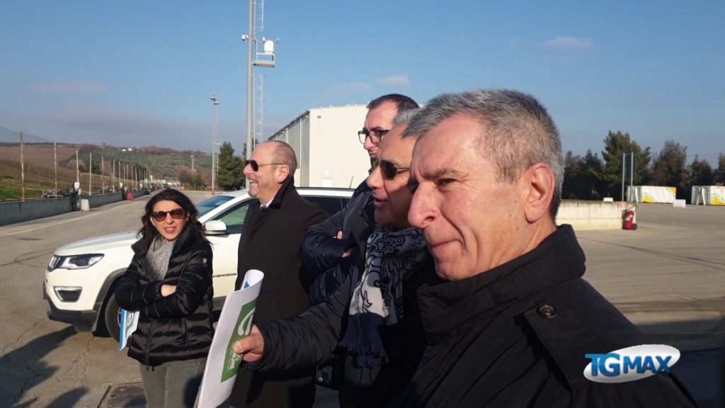 Ampliamento della discarica di Lanciano, sopralluogo dei sindaci a Cerratina