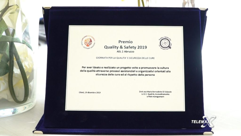 “Dire, fare… mangiare!” vince il Quality & Safety della Asl Chieti