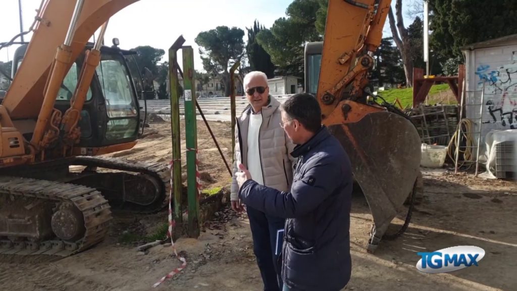 Lanciano: lavori spediti al Parco Valente, a febbraio il percorso ciclopedonale