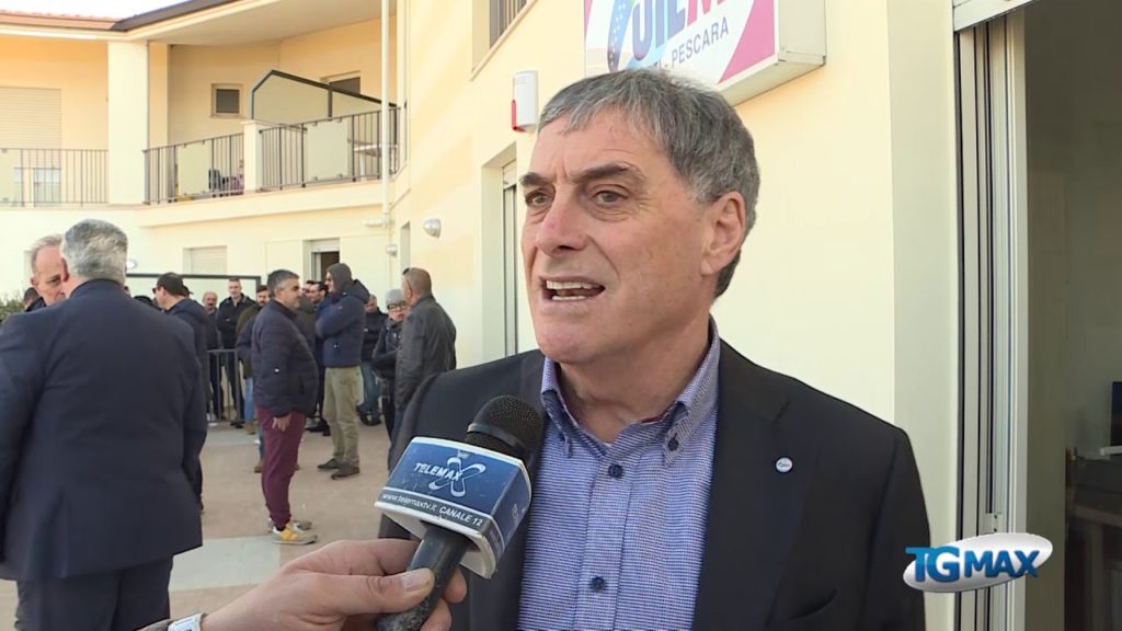Uilm apre la sede in Val di Sangro, inaugurazione con segretario Palombella