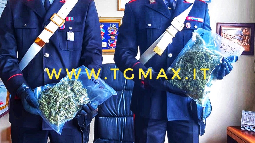 Altino: domiciliari al 24enne arrestato in flagranza con mezzo kg di marijuana, era la scorta per l’estate