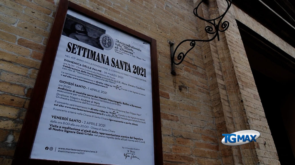 Lanciano: gli appuntamenti della Settimana Santa in diretta su Telemax
