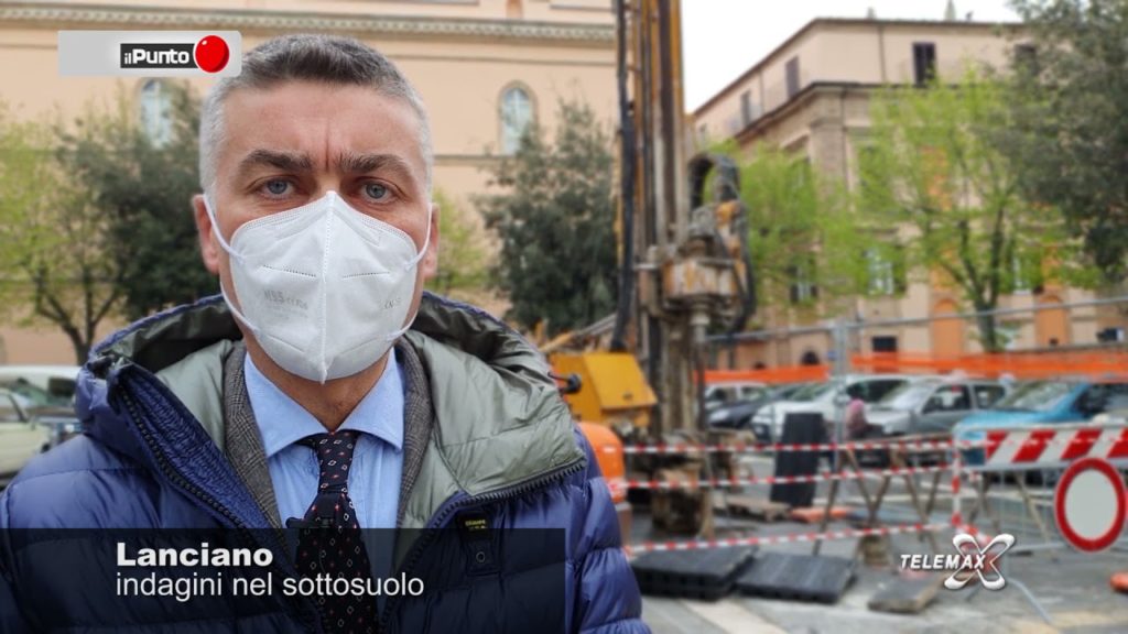 Lanciano: indagini nel sottosuolo, procede lo studio in centro storico