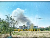 Lanciano: incendio nelle contrade, evacuate abitazioni tra S.Amato e Madonna del Carmine