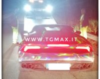 Fossacesia, in 3 sulla Lamborghini Huracan: auto confiscata, 25enne romano denunciato
