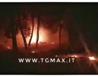Inferno di fuoco sulla costa d’Abruzzo, attacco di piromani