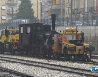 Lanciano: la storica locomotiva a vapore della Sangritana al revamping