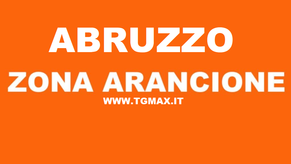 Covid: Abruzzo in zona arancione da lunedì 24 gennaio