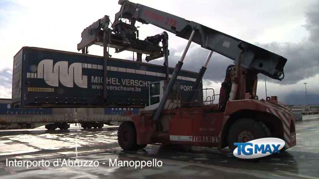 La Sangritana collega l’Abruzzo alla Polonia, partendo dalla piattaforma di Saletti e dall’interporto di Manoppello
