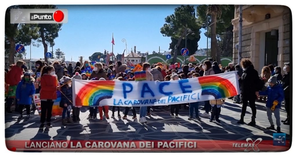 La Carovana dei pacifici invade Lanciano, fermate la guerra