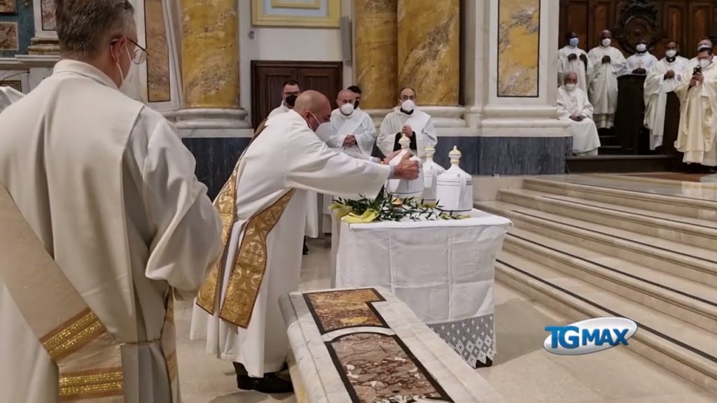 Lanciano, celebrata la Messa crismale del giovedì santo