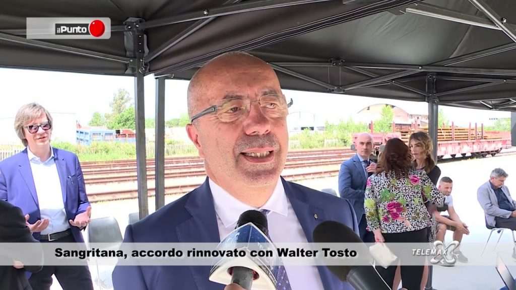 Sangritana rinnova l’accordo con Walter Tosto SpA