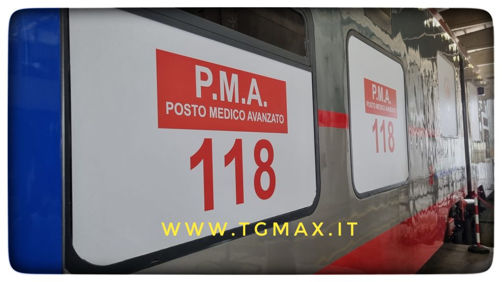Lanciano: presentato il treno ambulanza per il Jova beach party