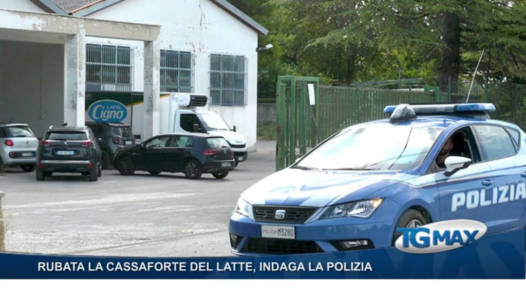 Lanciano: rubano la cassaforte del latte, indaga la polizia