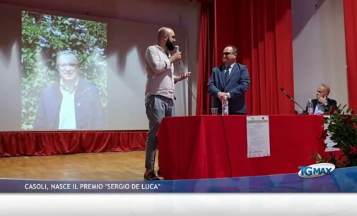 Casoli, un premio intitolato al compianto Sergio De Luca