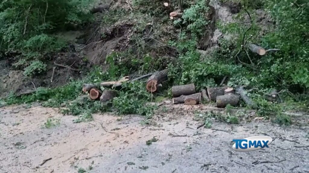 Altino: riaperta la strada dopo lo smottamento