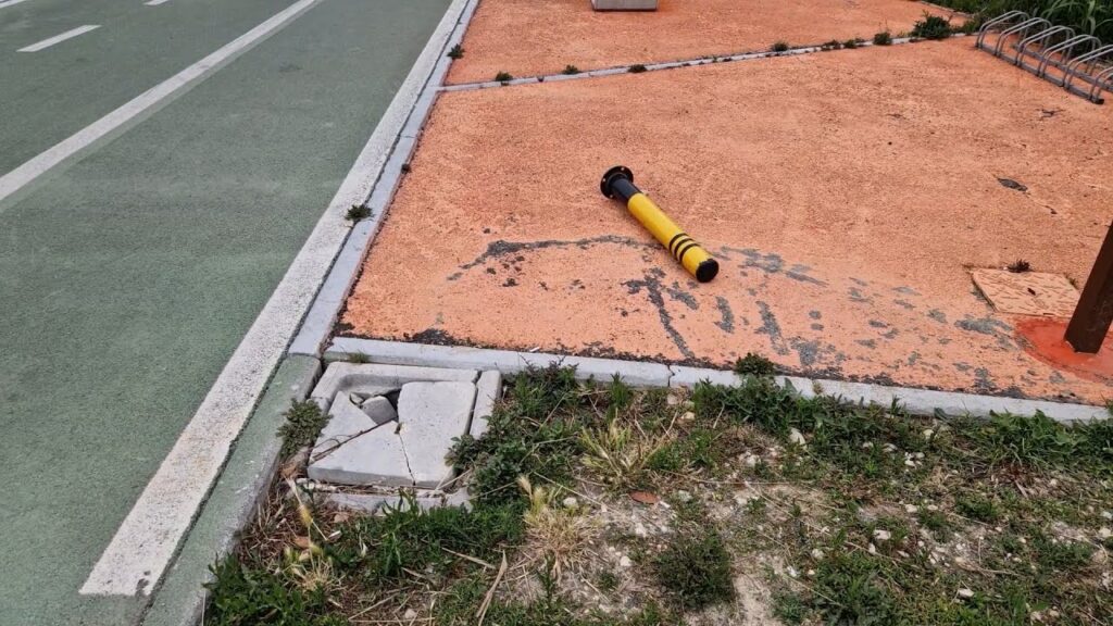 Via verde: vandali di nuovo in azione