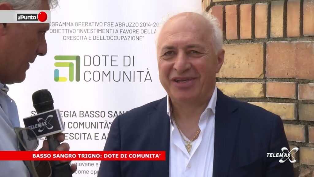 Il Punto Dote di comunità, il bilancio della strategia d’area del Basso Sangro Trigno