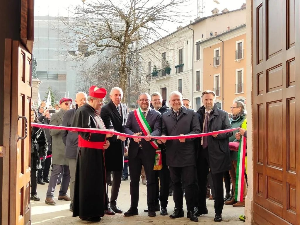 L’Aquila: riapre Palazzo Margherita, la sede storica del Comune