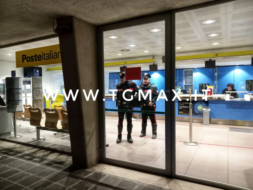 Lanciano, rapina all’ufficio postale