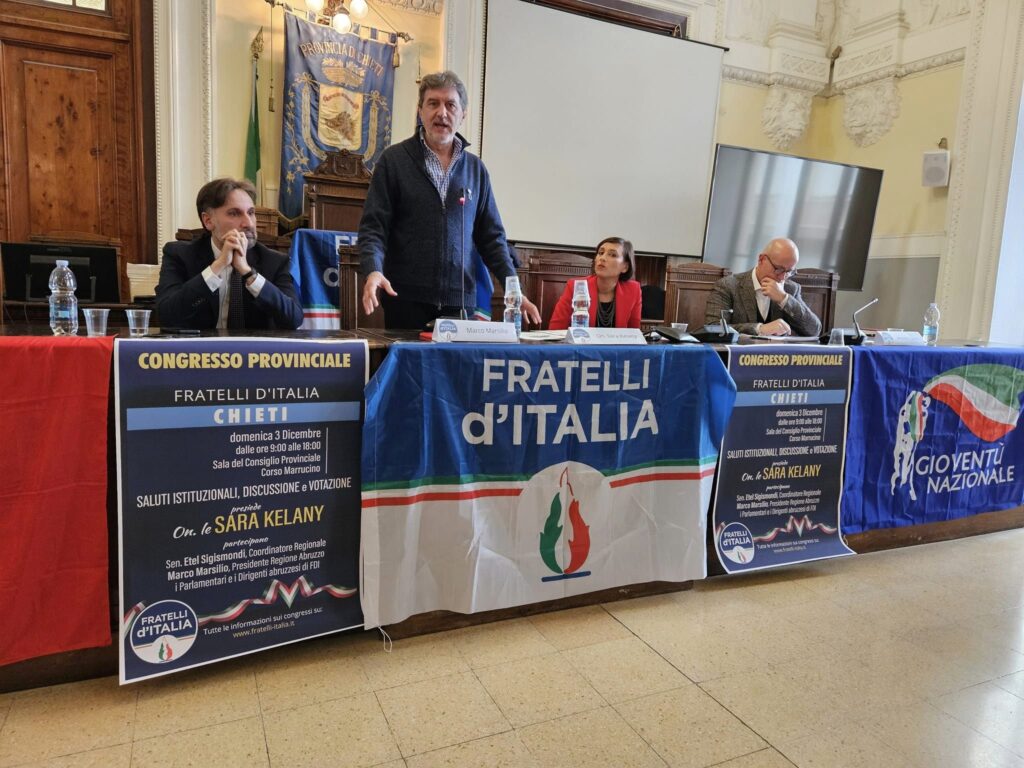 Elezioni regionali 10 marzo, ecco le quattro liste di Fratelli d’Italia