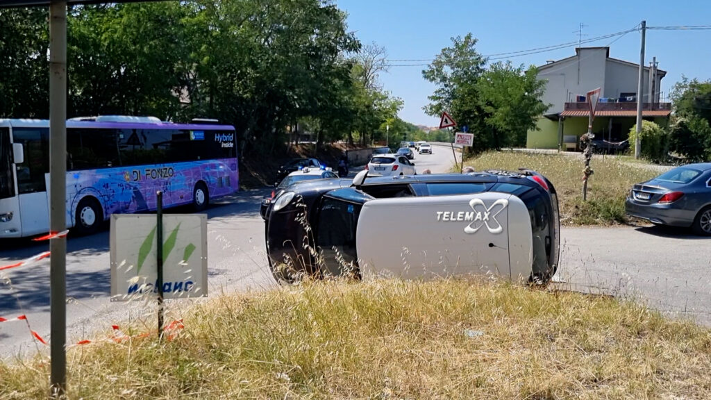 Rocambolesco incidente sulla Sp Lanciano – Fossacesia