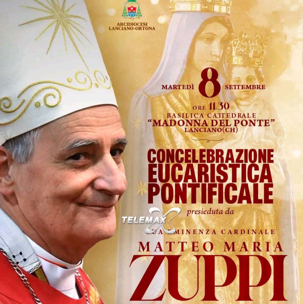 Lanciano celebra l’8 settembre con il cardinale Zuppi