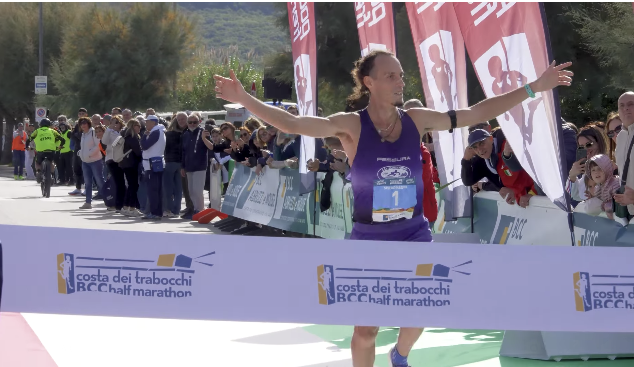 Via Verde: Stefano Massimi vince la 4a Costa dei Trabocchi Half Marathon